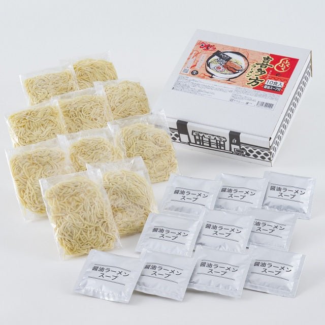 喜多方ラーメン詰合せ(10食) - ふくしま市場|福島県産品オンラインストア