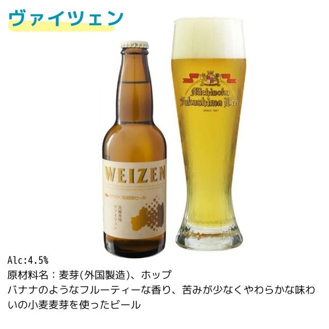 みちのく福島路ビール飲み比べ12本セット - ふくしま市場|福島県産品オンラインストア