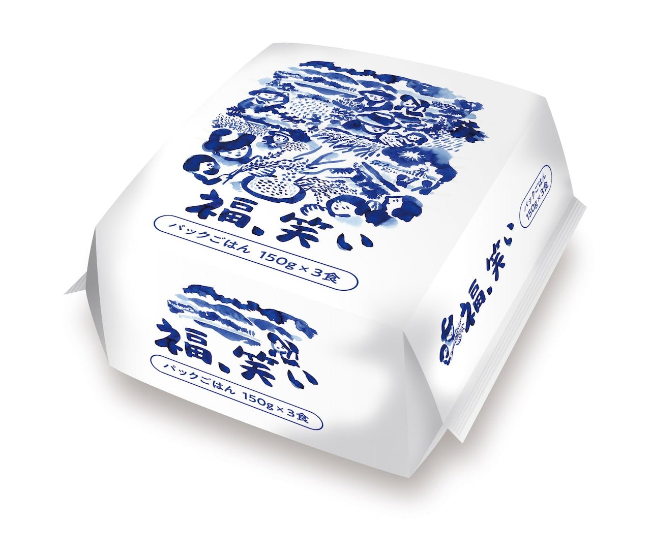 【簡単!パックご飯】福、笑い 180g ✕36食入 - ふくしま市場|福島県産品オンラインストア