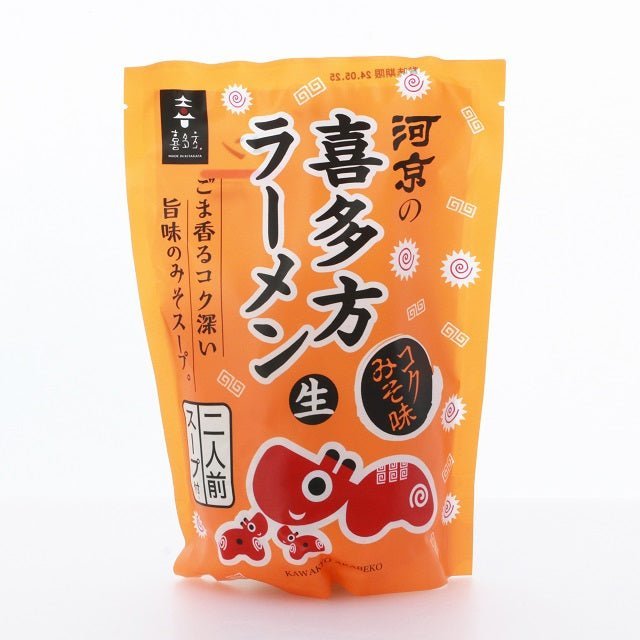 喜多方ラーメン 赤べこスタンドパック 醤油・味噌 各2袋 - ふくしま市場|福島県産品オンラインストア