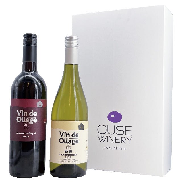 ふくしま逢瀬ワイナリー 会津産2022 赤白ワインセット - ふくしま市場|福島県産品オンラインストア