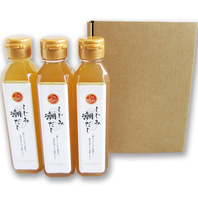 会津塩川しじみ潮出し 3本入り - ふくしま市場|福島県産品オンラインストア