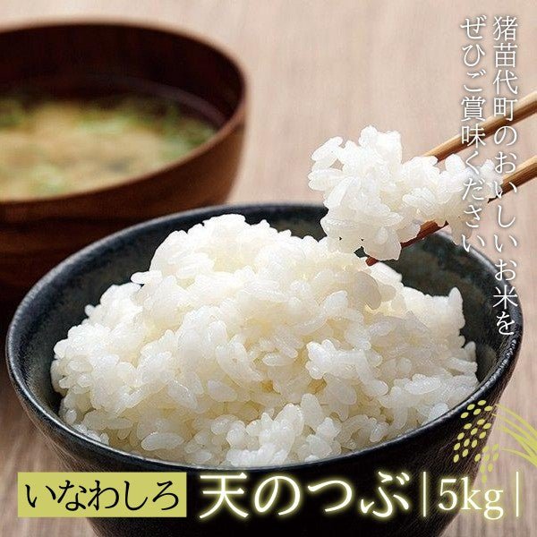 完売【令和5年産】いなわしろ 天のつぶ5kg - ふくしま市場|福島県産品オンラインストア