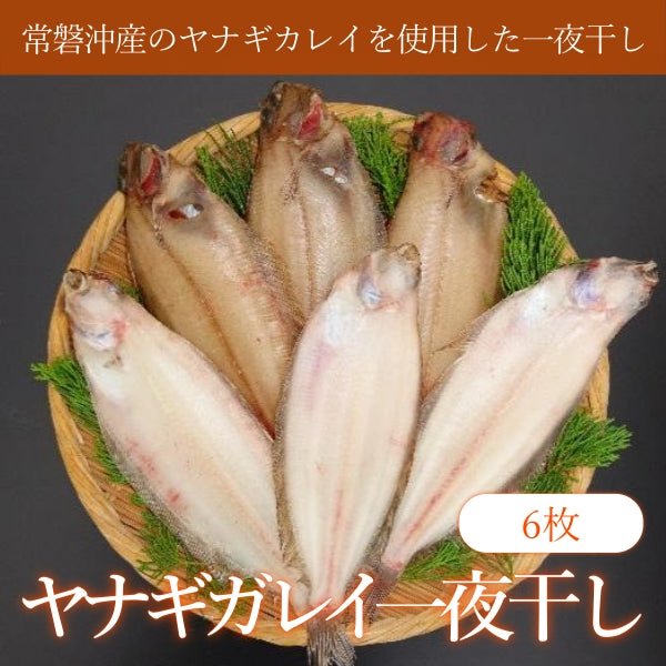 ヤナギガレイ一夜干し6枚 - ふくしま市場|福島県産品オンラインストア