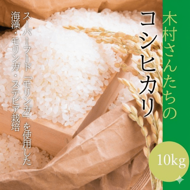 【令和7年産】木村さんたちのコシヒカリ10kg(5kg×2) - ふくしま市場|福島県産品オンラインストア