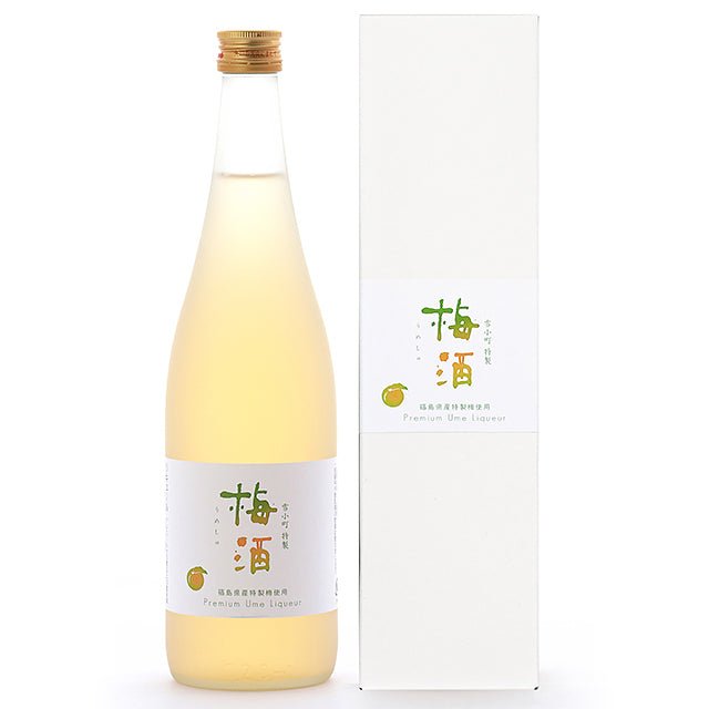 雪小町 特製 梅酒 720ml - ふくしま市場|福島県産品オンラインストア