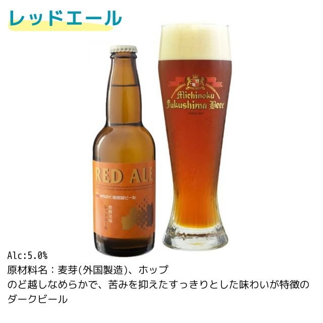 みちのく福島路ビール飲み比べ8本セット - ふくしま市場|福島県産品オンラインストア