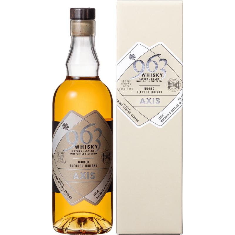 ブレンデッドウイスキー 963 AXIS(アクシス)新ボトル - ふくしま市場|福島県産品オンラインストア