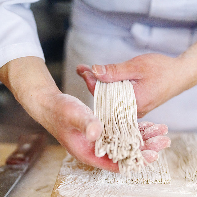 十割生そば(本わさび付き)