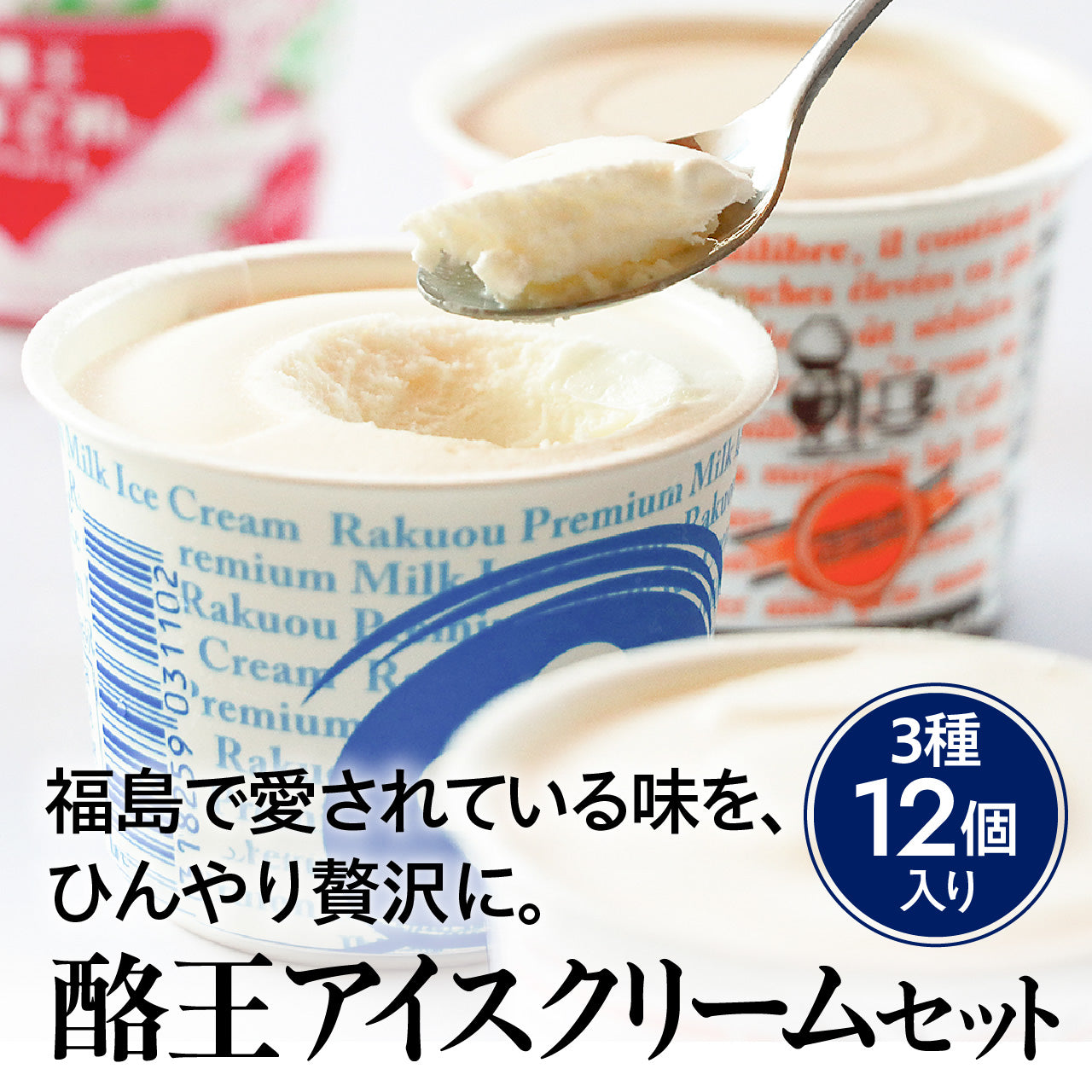 酪王アイスクリームセット【キャンペーン対象商品】
