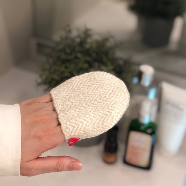 mawata bijin facial wash mitten - ふくしま市場|福島県産品オンラインストア