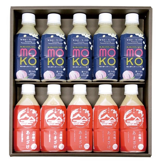 MOKO・百年糀のあまざけ10本セット - ふくしま市場|福島県産品オンラインストア
