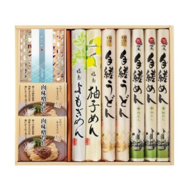 やない製麺 手縒めん肉味噌詰合せ【NR - 7】 - ふくしま市場|福島県産品オンラインストア