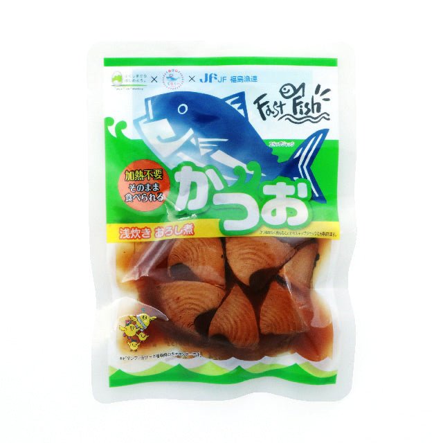 常磐もの カツオの浅炊き(ジンジャー風味・バター醤油風味・おろし煮) - ふくしま市場|福島県産品オンラインストア
