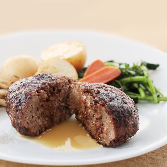 生体熟成牛肉ハンバーグ - ふくしま市場|福島県産品オンラインストア