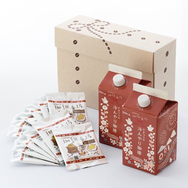 やまつりの冷んやり珈琲とダンクコーヒーバッグセット - ふくしま市場|福島県産品オンラインストア