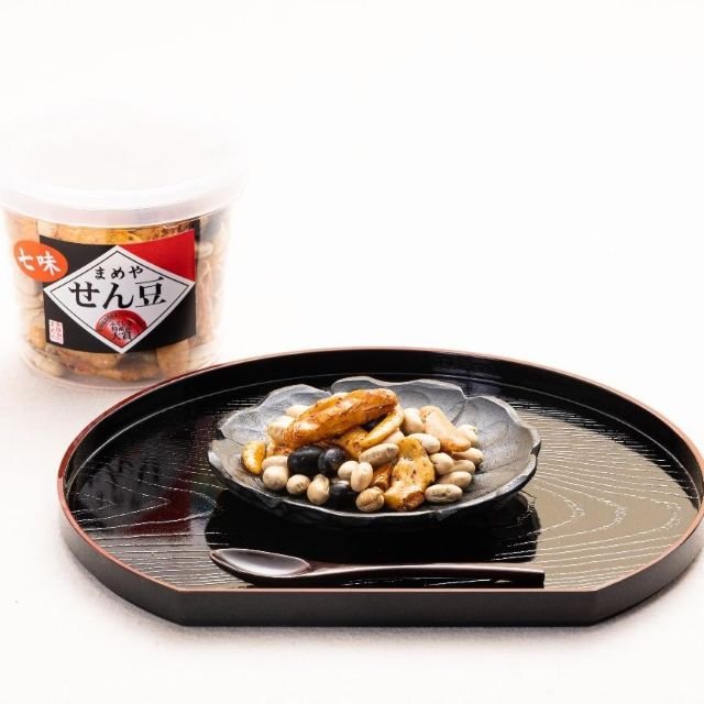 まめや せん豆・せん豆七味柿 セット
