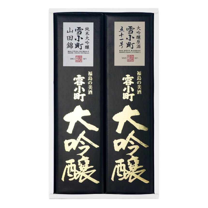 特白山田錦使用＞雪小町 特白・特黒セット 720×2 SP