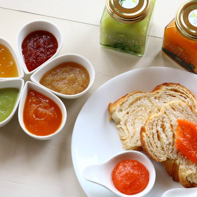 福島自慢のお野菜ジャム 180×6個 人参 トマトとりんご かぼちゃ 枝豆 柚子 生姜とりんご 送料無料 - ふくしま市場|福島県産品オンラインストア