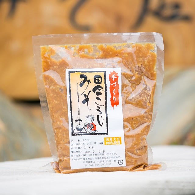 田舎こうじみそ1kg - ふくしま市場|福島県産品オンラインストア