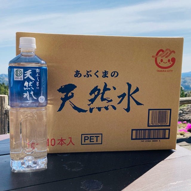 天然水1L 1箱(10本入り) - ふくしま市場|福島県産品オンラインストア