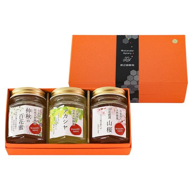 国産天然蜂蜜 3本セット - ふくしま市場|福島県産品オンラインストア