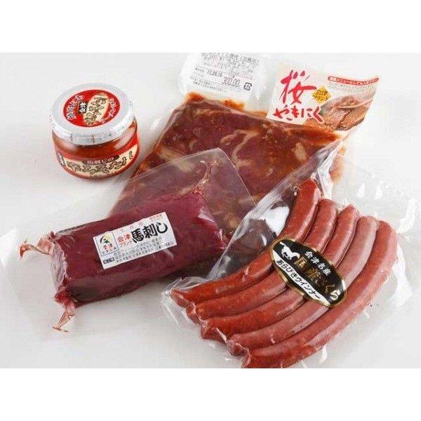 会津ブランド産品馬肉3点セット - ふくしま市場|福島県産品オンラインストア