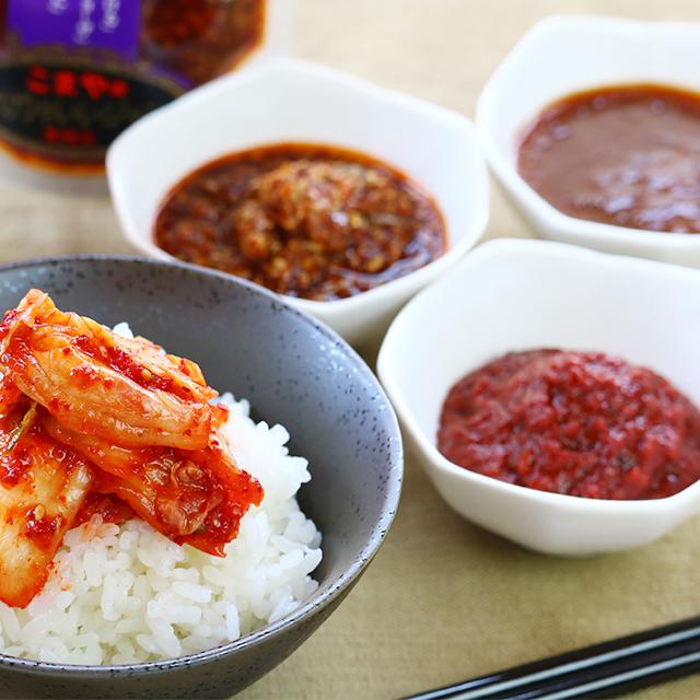 キムチ専門店の無添加調味料5本セット【発送まで約10日かかります】 キムチ専門店の無添加調味料5本セット【発送まで約10日かかります】