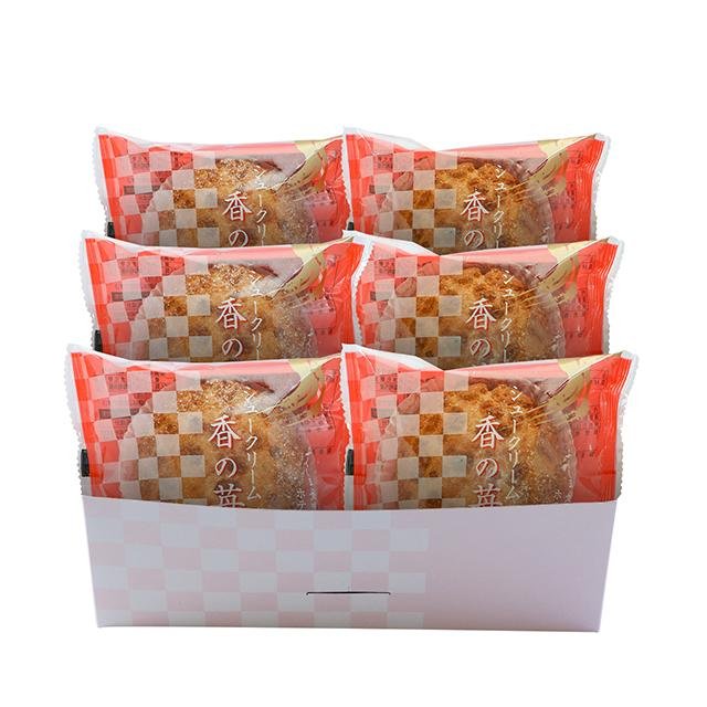 苺のシュークリーム「香の苺」 6個 - ふくしま市場|福島県産品オンラインストア