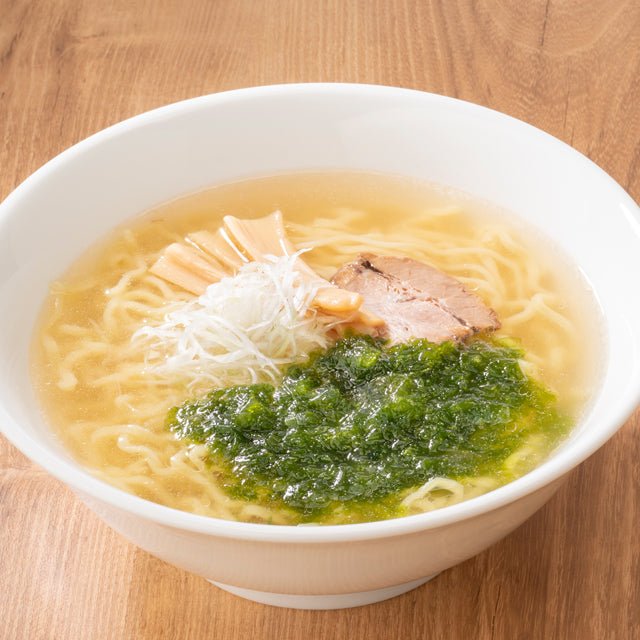 河京 あおさ塩ラーメン6食 - ふくしま市場|福島県産品オンラインストア