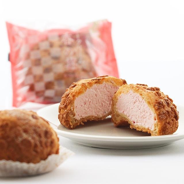 苺のシュークリーム「香の苺」 6個 - ふくしま市場|福島県産品オンラインストア