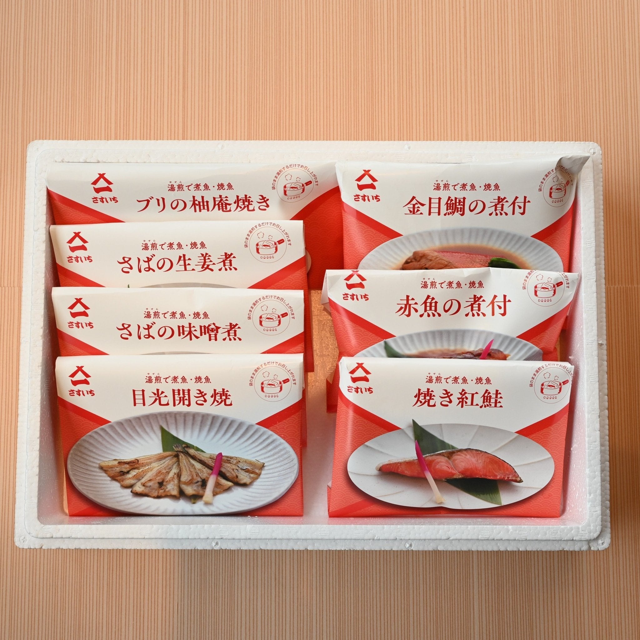 【魚屋の娘厳選】湯せんで簡単 7種の煮魚・焼魚セット - ふくしま市場|福島県産品オンラインストア