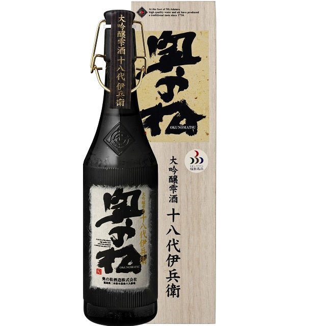 大吟醸雫酒 十八代伊兵衛 720ml - ふくしま市場|福島県産品オンラインストア