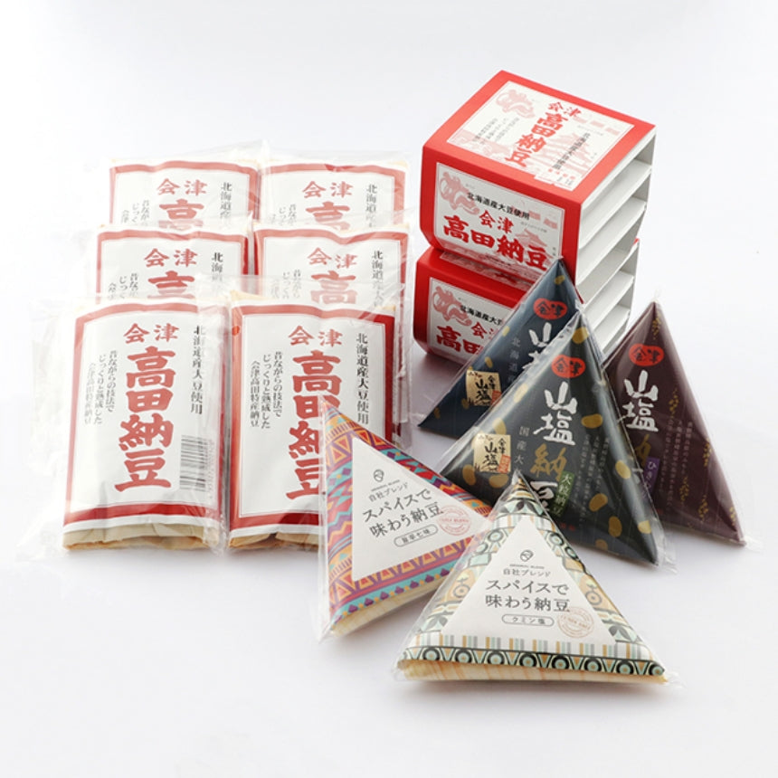 会津高田納豆詰め合わせA【キャンペーン対象商品】