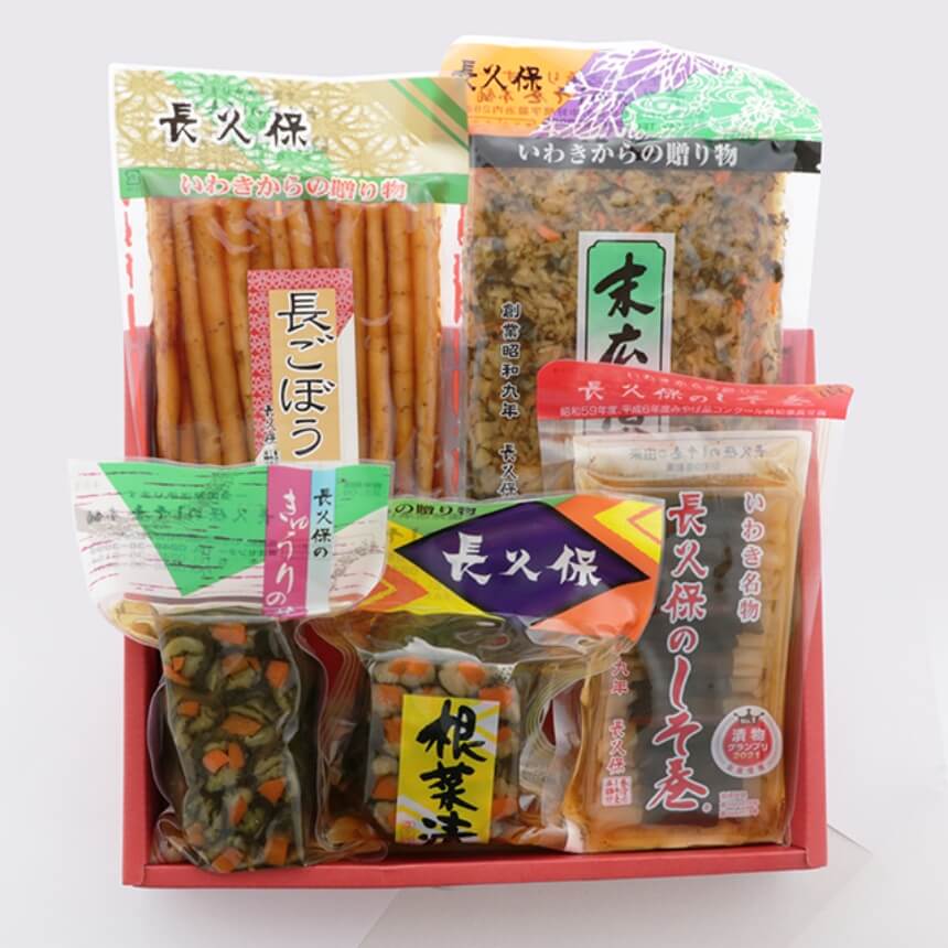 【完売御礼】長久保の漬物詰合せ 味