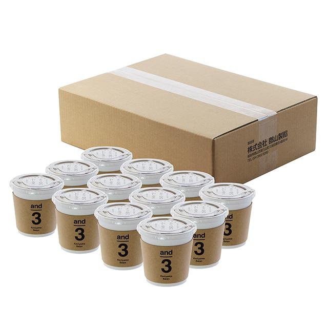 and3 おしるこ 12個セット - ふくしま市場|福島県産品オンラインストア