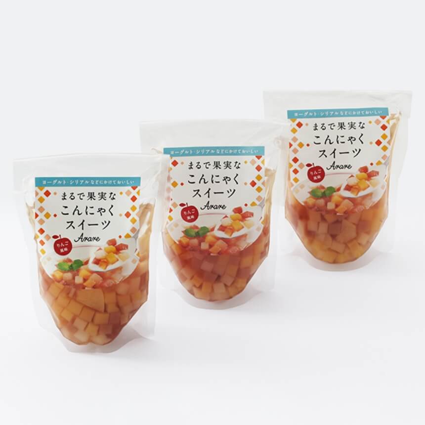 【入荷待ち】まるで果実なこんにゃくスイーツarare(REDBOX) - ふくしま市場|福島県産品オンラインストア