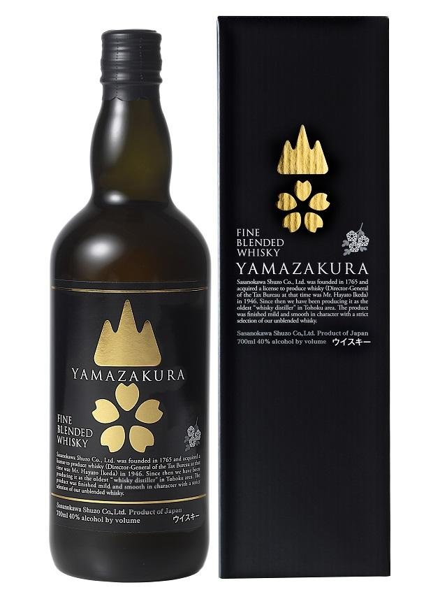ブレンデッドウイスキー 山桜 黒ラベル - ふくしま市場|福島県産品オンラインストア