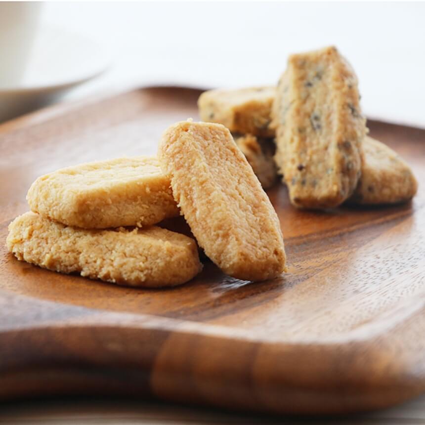 會津ショートブレッド(山塩・エゴマ) - ふくしま市場|福島県産品オンラインストア
