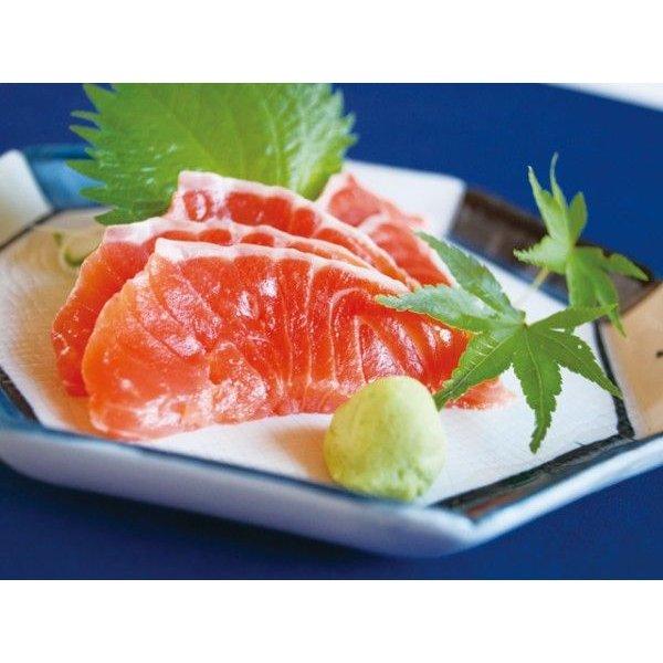 阿武隈川メイプルサーモン お刺身 - ふくしま市場|福島県産品オンラインストア