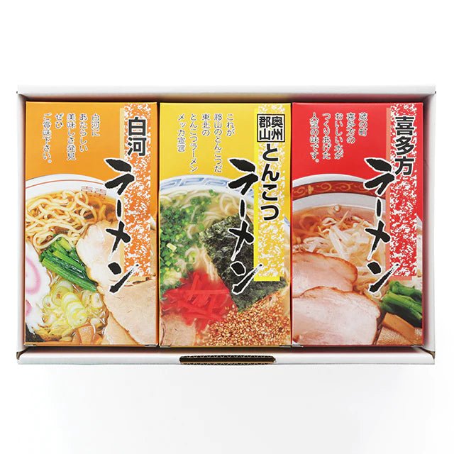 福島の三大ラーメン詰合せセット - ふくしま市場|福島県産品オンラインストア