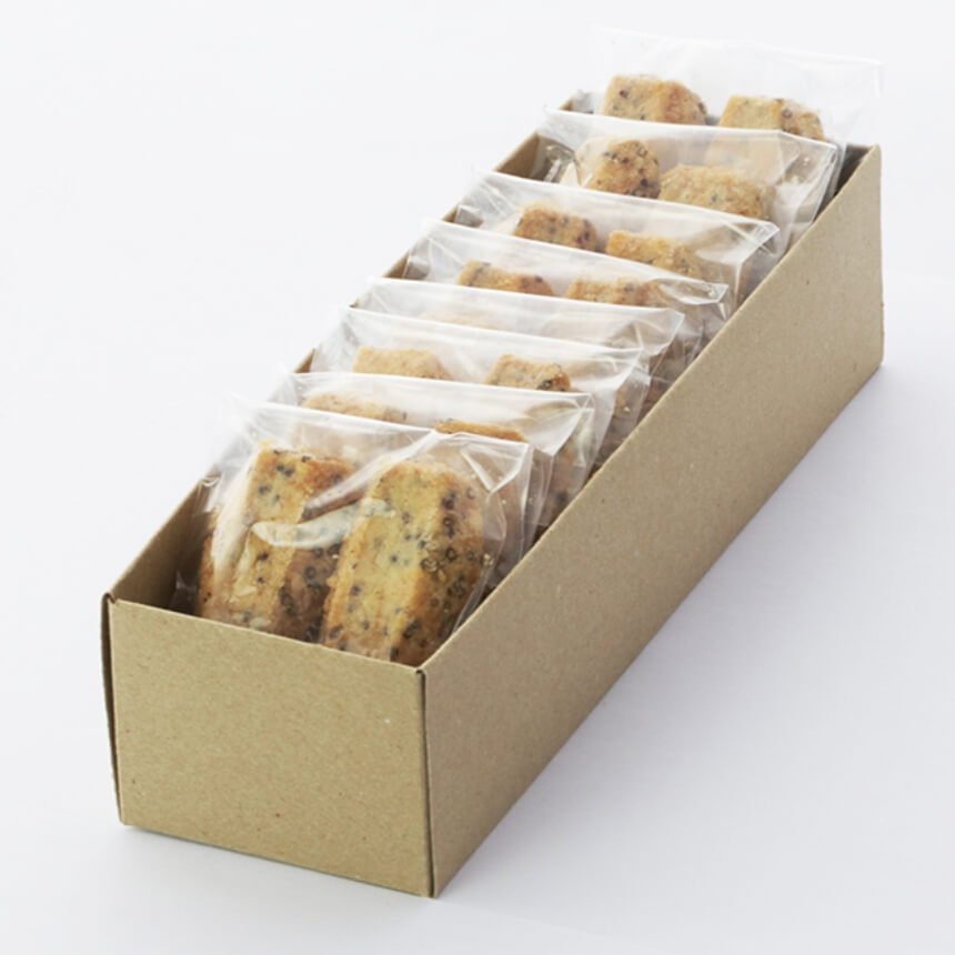 會津ショートブレッド(山塩・エゴマ) - ふくしま市場|福島県産品オンラインストア