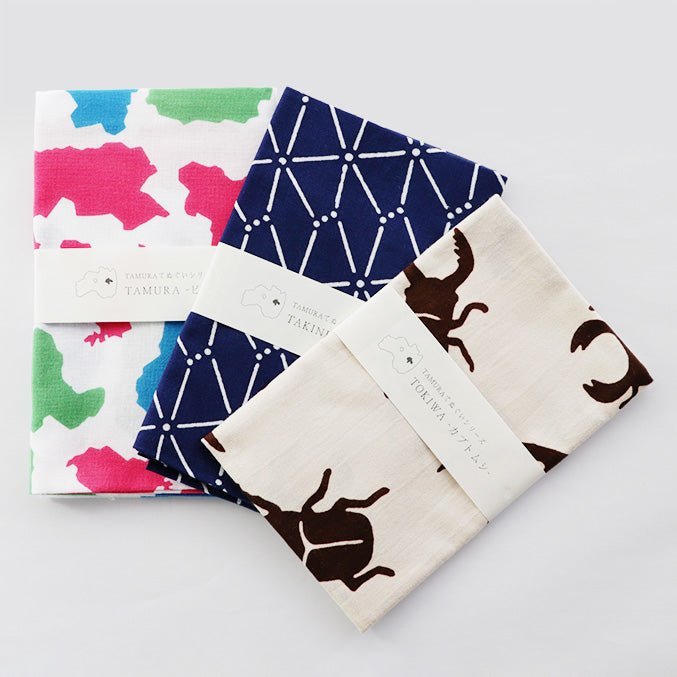 TAMURA てぬぐいシリーズ 3枚セット - ふくしま市場|福島県産品オンラインストア