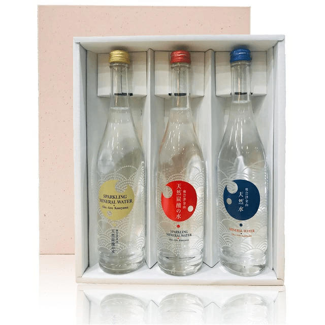 奥会津金山 天然炭酸の水ギフトセット 3本入 - ふくしま市場｜福島県産品オンラインストア