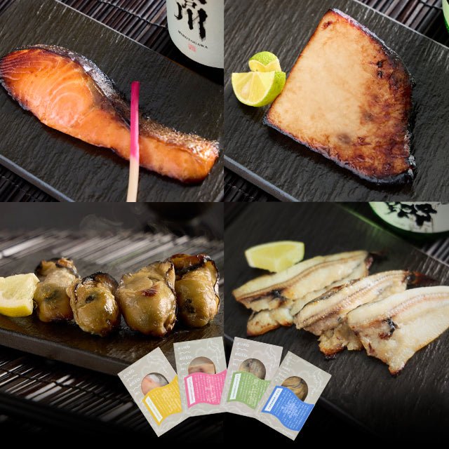 酒粕漬けセット - 蔵粕海 - （くらかすみ）4種セット - ふくしま市場｜福島県産品オンラインストア