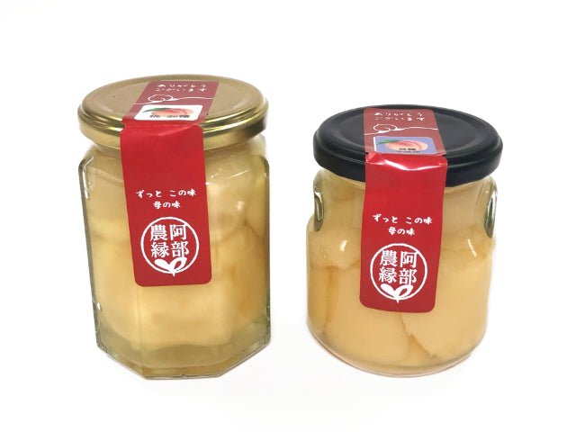 果樹園の完熟桃のコンポート　食べ比べ6本セット - ふくしま市場｜福島県産品オンラインストア