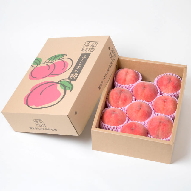 【予約受付】伊達の桃 あかつき 2kg/3kg（7月下旬頃～順次お届け）
