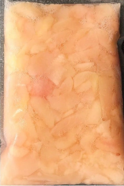 果樹園の完熟桃のコンポート500g【冷凍・不揃い】