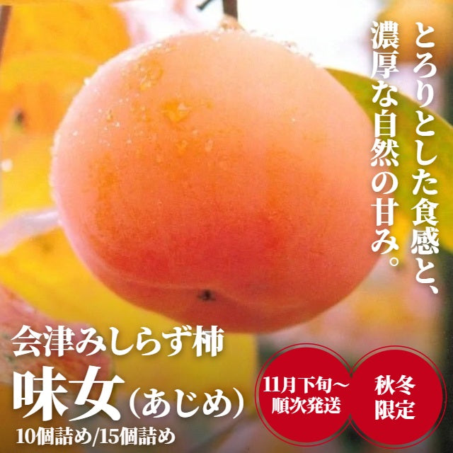 会津伝承会　会津みしらず柿　味女（あじめ）