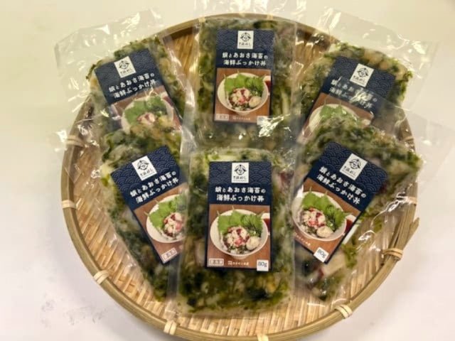 タコ専門店がつくった　「蛸とあおさ海苔の海鮮ぶっかけ丼」 - ふくしま市場｜福島県産品オンラインストア